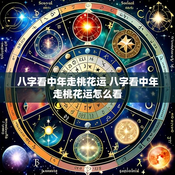 八字看中年走桃花运 八字看中年走桃花运怎么看
