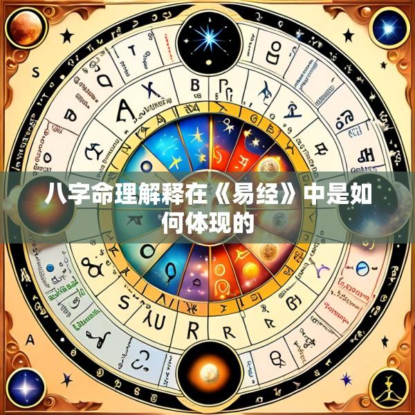八字命理解释在《易经》中是如何体现的