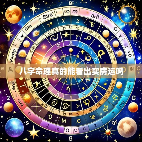 八字命理真的能看出买房运吗