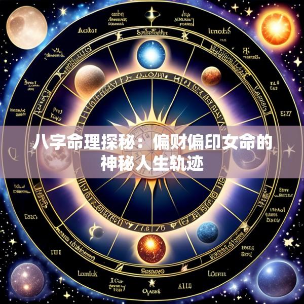 八字命理探秘：偏财偏印女命的神秘人生轨迹