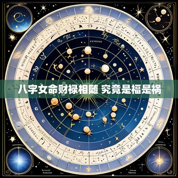 八字女命财禄相随 究竟是福是祸