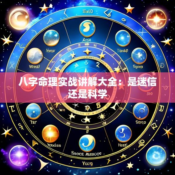 八字命理实战讲解大全：是迷信还是科学