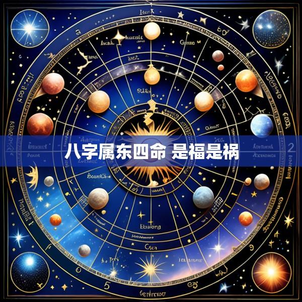 八字属东四命 是福是祸