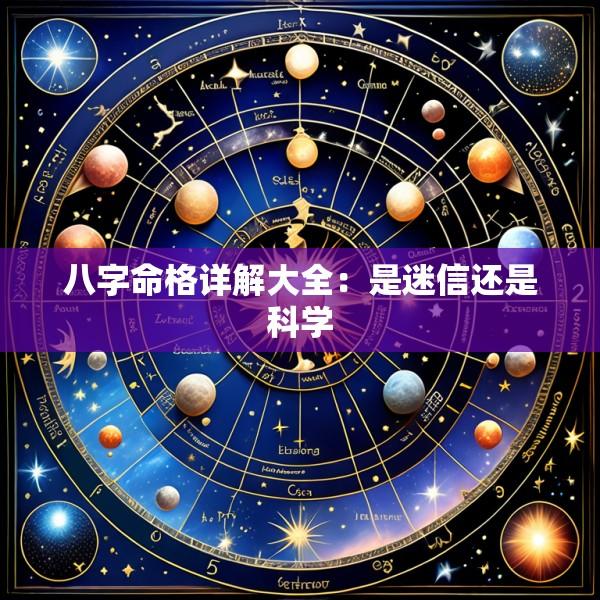 八字命格详解大全：是迷信还是科学