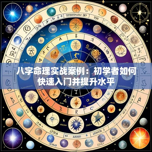 八字命理实战案例：初学者如何快速入门并提升水平