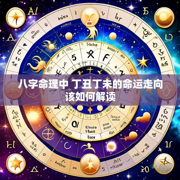 八字命理中 丁丑丁未的命运走向该如何解读