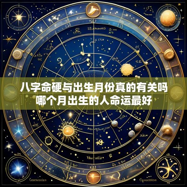 八字命硬与出生月份真的有关吗哪个月出生的人命运最好