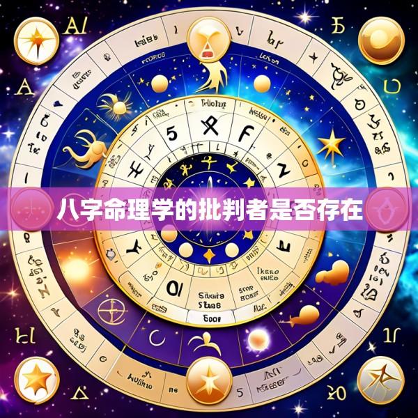 八字命理学的批判者是否存在