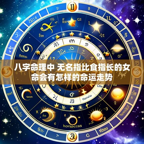八字命理中 无名指比食指长的女命会有怎样的命运走势