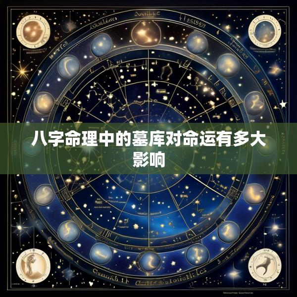 八字命理中的墓库对命运有多大影响