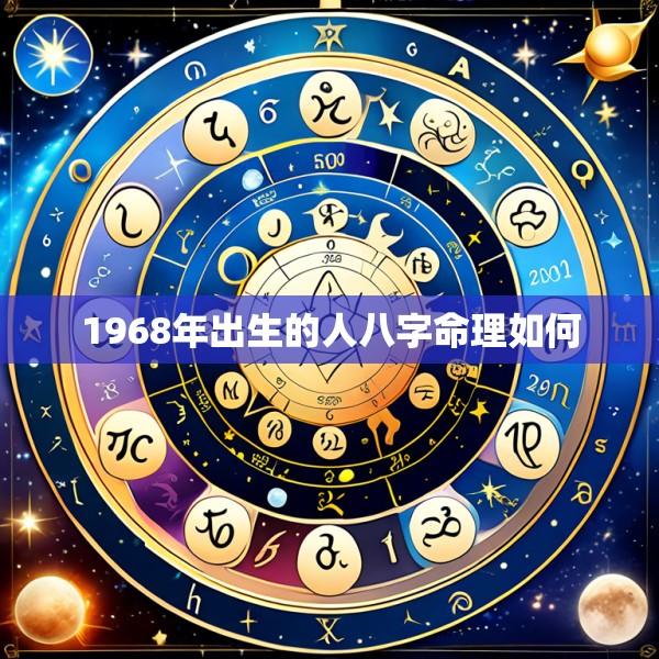 1968年出生的人八字命理如何