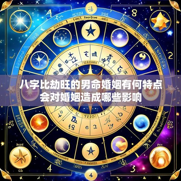 八字比劫旺的男命婚姻有何特点会对婚姻造成哪些影响