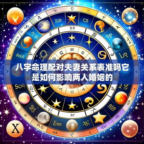八字命理配对夫妻关系表准吗它是如何影响两人婚姻的