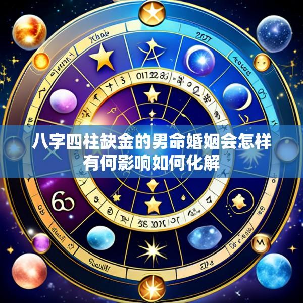 八字四柱缺金的男命婚姻会怎样有何影响如何化解