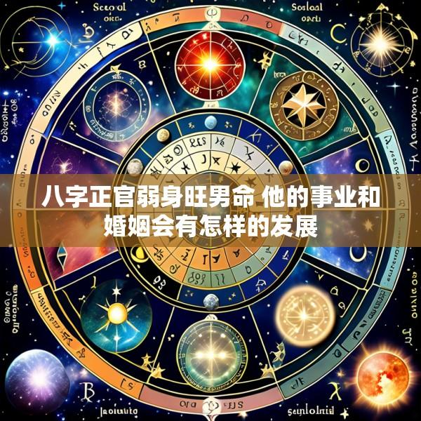 八字正官弱身旺男命 他的事业和婚姻会有怎样的发展