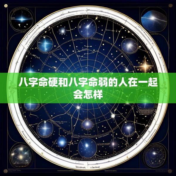 八字命硬和八字命弱的人在一起会怎样