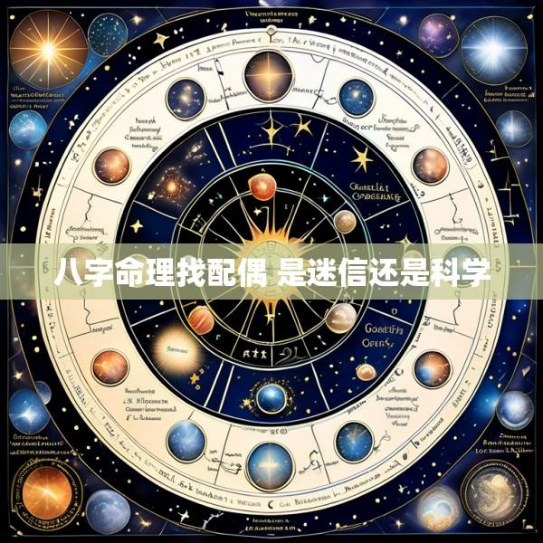 八字命理找配偶 是迷信还是科学