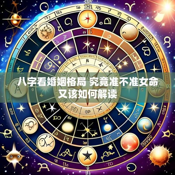 八字看婚姻格局 究竟准不准女命又该如何解读