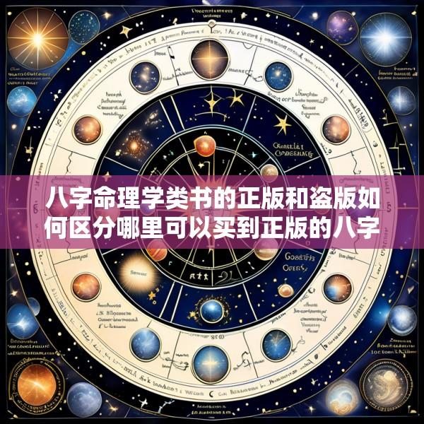 八字命理学类书的正版和盗版如何区分哪里可以买到正版的八字命理学类书