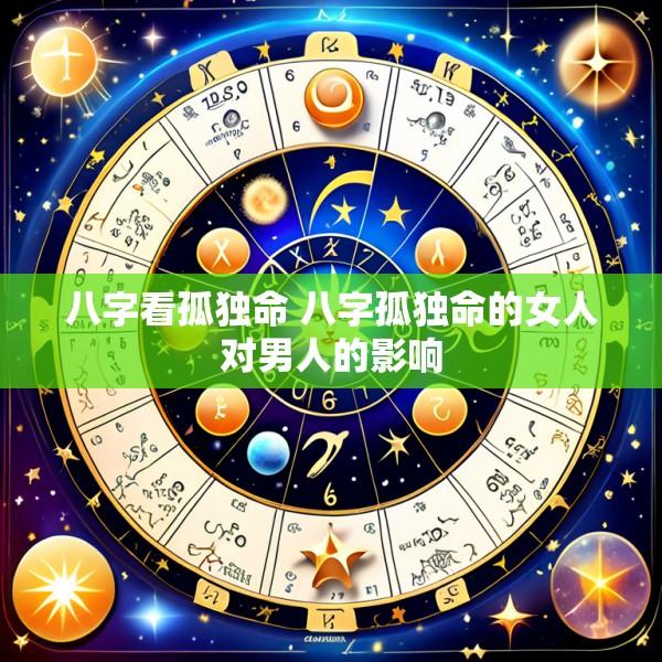 八字看孤独命 八字孤独命的女人对男人的影响