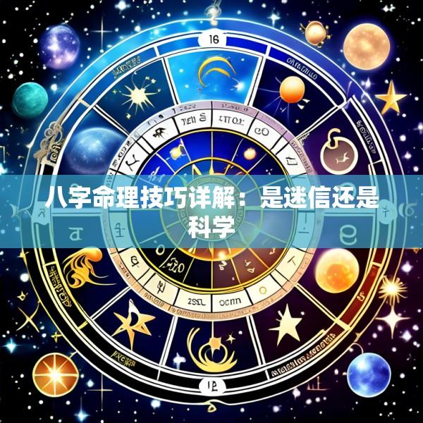 八字命理技巧详解：是迷信还是科学