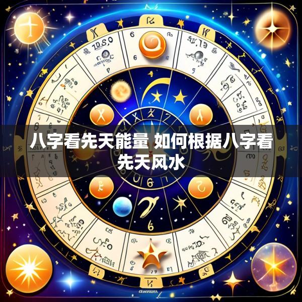 八字看先天能量 如何根据八字看先天风水