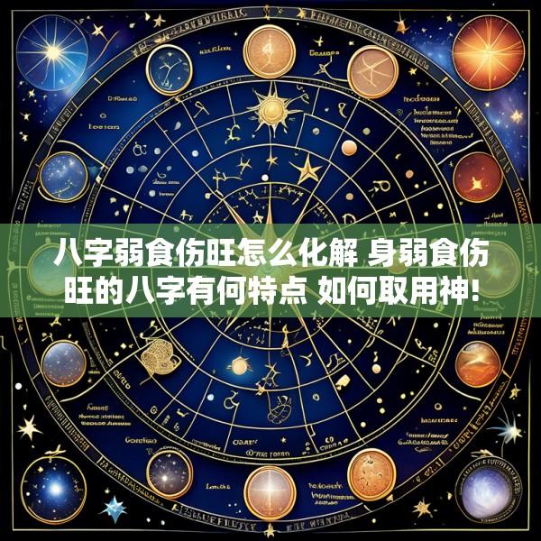 八字弱食伤旺怎么化解 身弱食伤旺的八字有何特点 如何取用神!