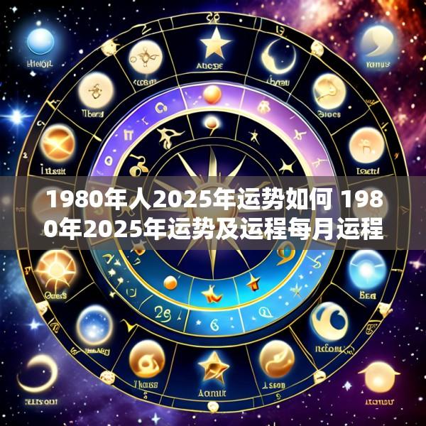 1980年人2025年运势如何 1980年2025年运势及运程每月运程