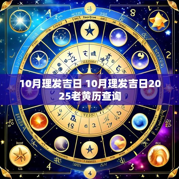 10月理发吉日 10月理发吉日2025老黄历查询