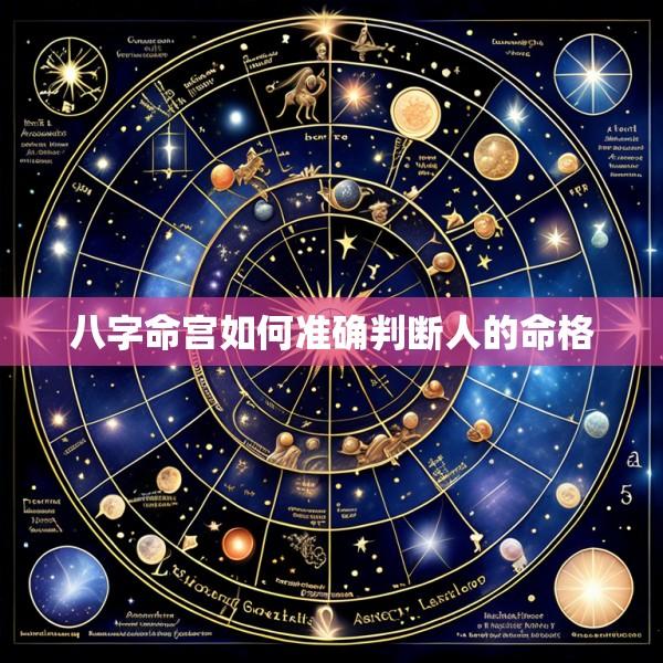 八字命宫如何准确判断人的命格