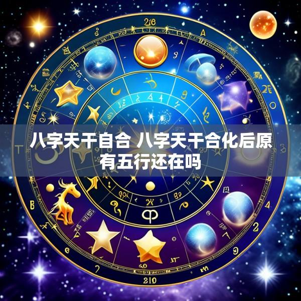 八字天干自合 八字天干合化后原有五行还在吗