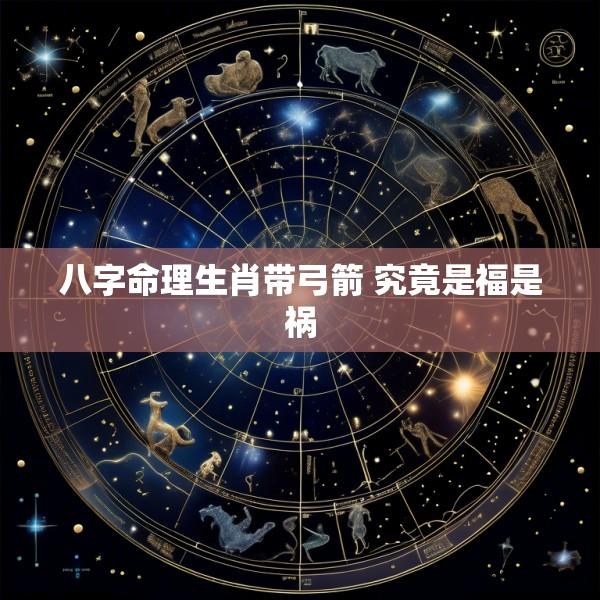 八字命理生肖带弓箭 究竟是福是祸