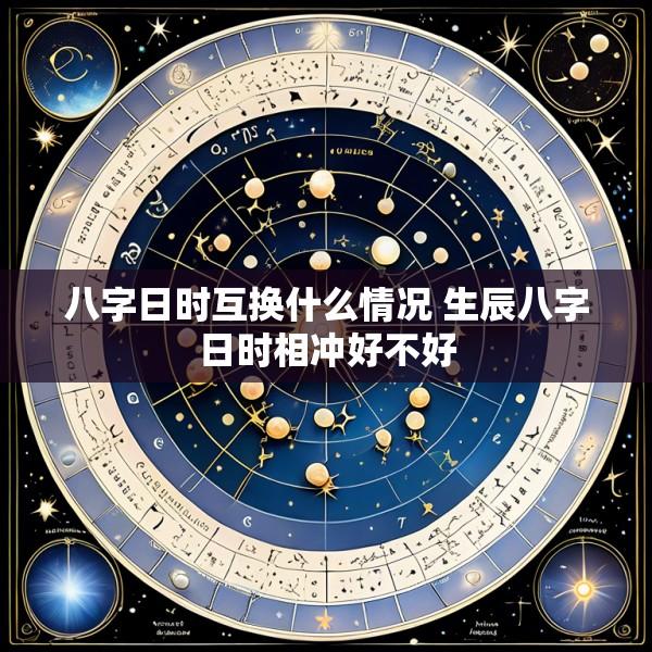 八字日时互换什么情况 生辰八字日时相冲好不好