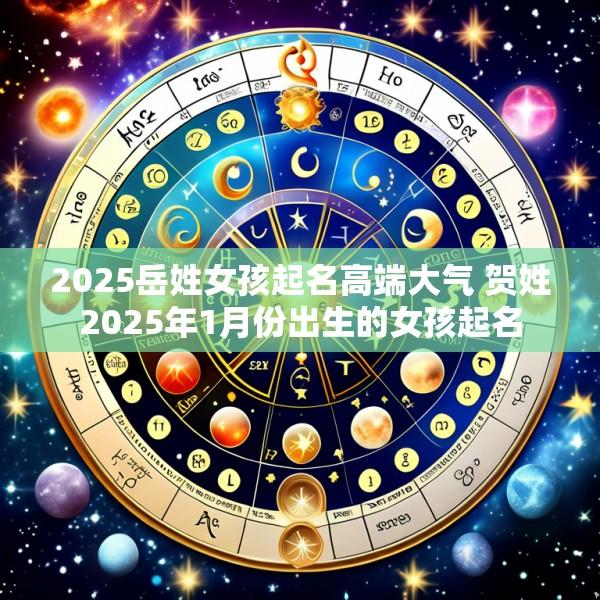 2025岳姓女孩起名高端大气 贺姓2025年1月份出生的女孩起名