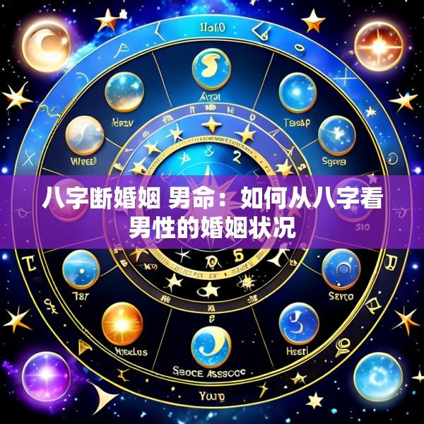 八字断婚姻 男命：如何从八字看男性的婚姻状况