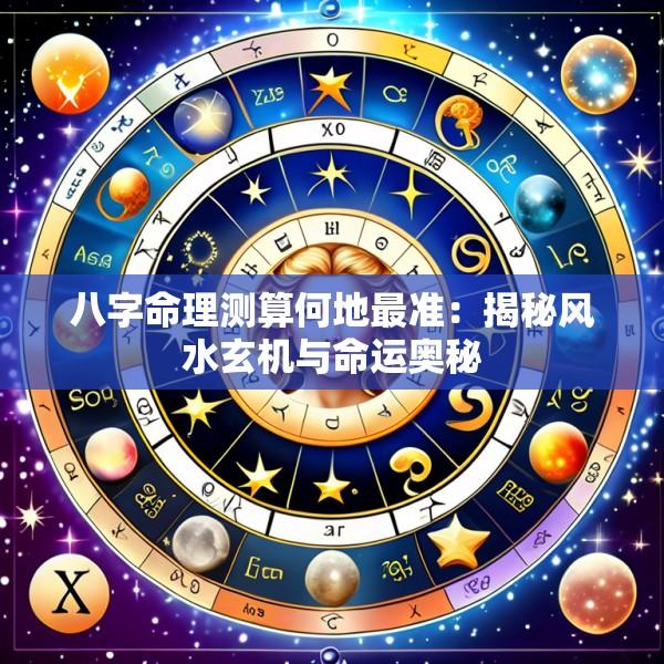 八字命理测算何地最准：揭秘风水玄机与命运奥秘