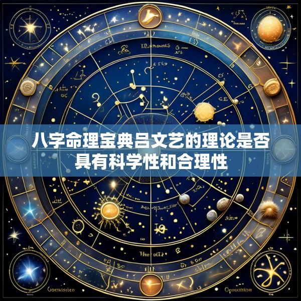 八字命理宝典吕文艺的理论是否具有科学性和合理性