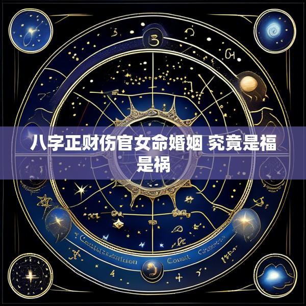 八字正财伤官女命婚姻 究竟是福是祸