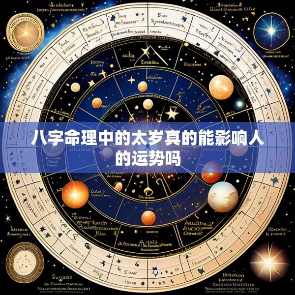 八字命理中的太岁真的能影响人的运势吗