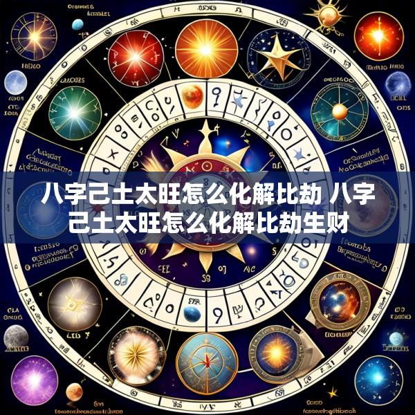 八字己土太旺怎么化解比劫 八字己土太旺怎么化解比劫生财