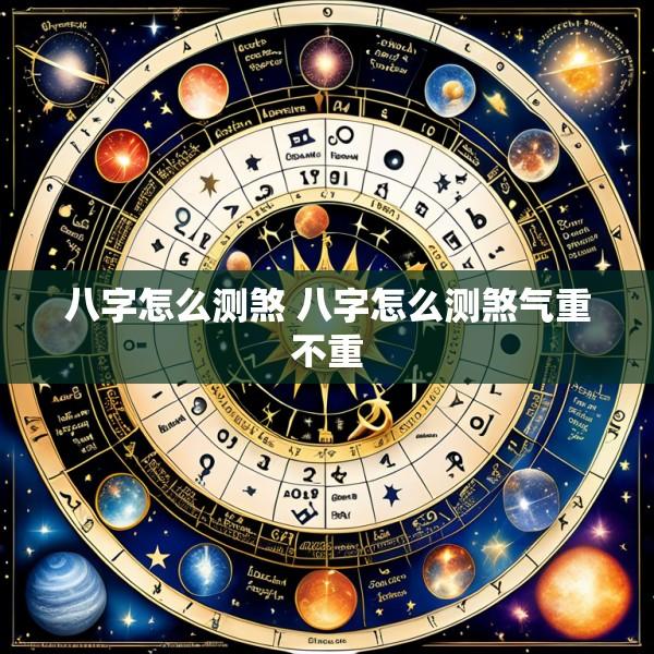 八字怎么测煞 八字怎么测煞气重不重