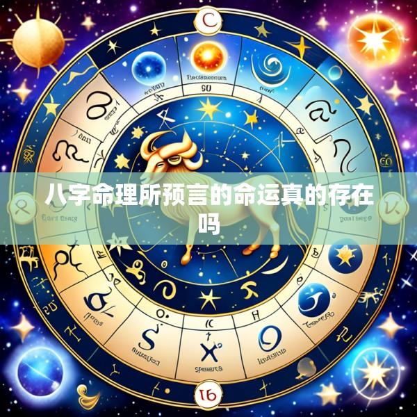 八字命理所预言的命运真的存在吗