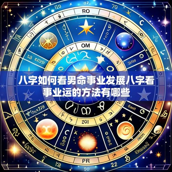 八字如何看男命事业发展八字看事业运的方法有哪些