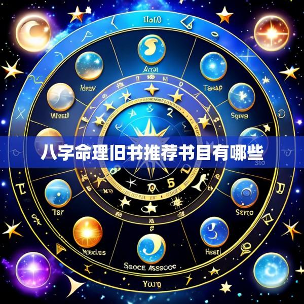 八字命理旧书推荐书目有哪些