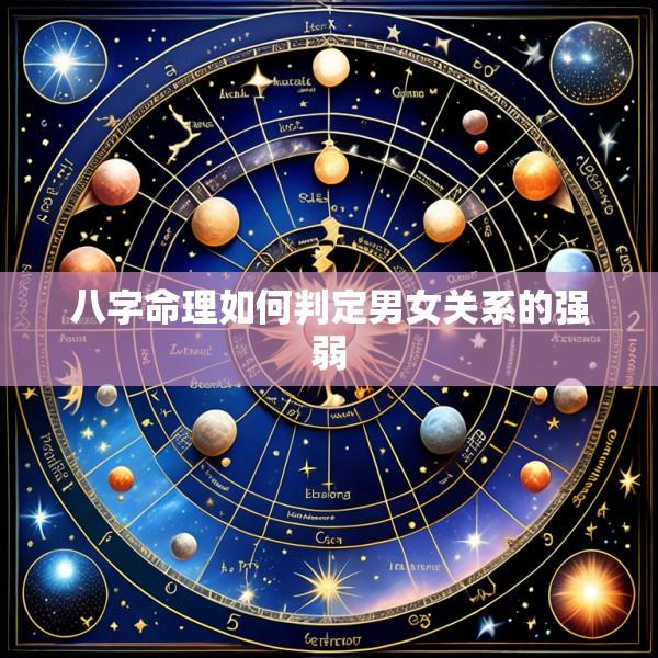 八字命理如何判定男女关系的强弱