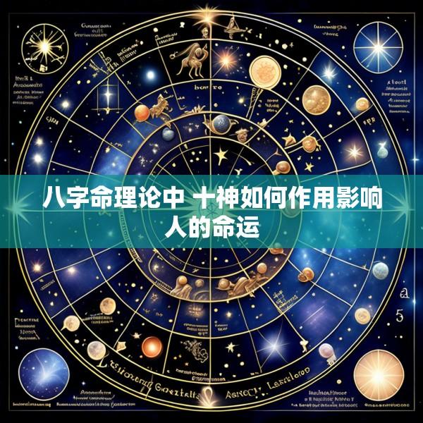 八字命理论中 十神如何作用影响人的命运