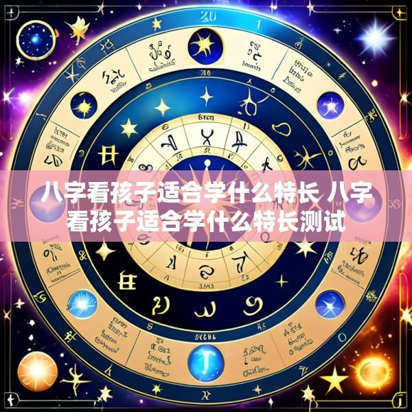 八字看孩子适合学什么特长 八字看孩子适合学什么特长测试