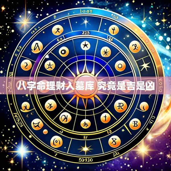 八字命理财入墓库 究竟是吉是凶