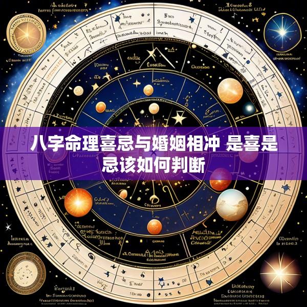 八字命理喜忌与婚姻相冲 是喜是忌该如何判断