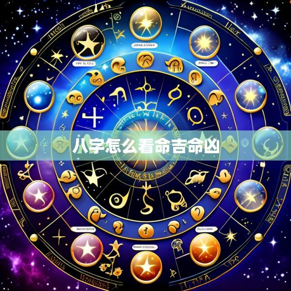 八字怎么看命吉命凶
